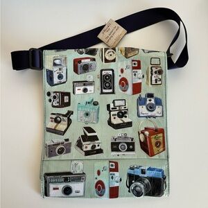 Blue Q Messenger Bag “Cameras”